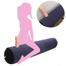 Inflatable Sex Pillow With Hole/Vibrator Dildo G-spot Massager Women Men Sex Toy