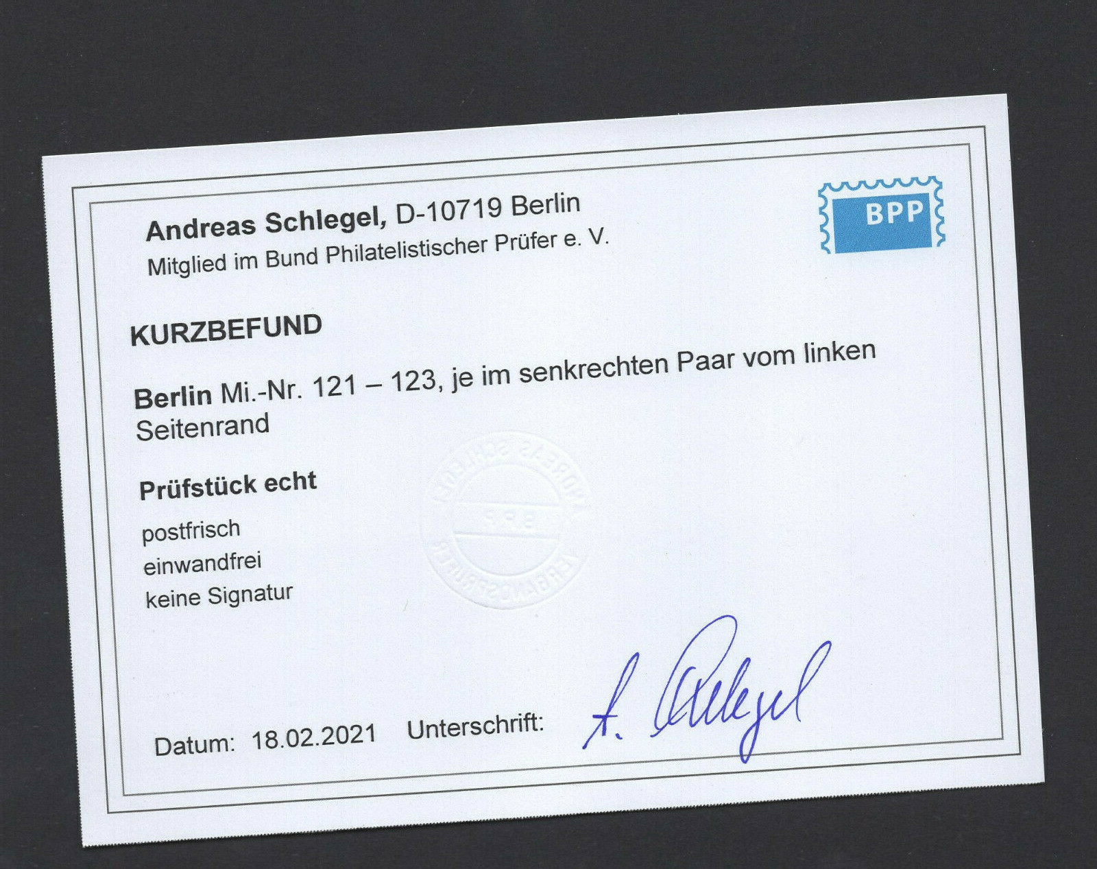 Bestandskalance Berlin 1954 Michel Nr 121 123 Paar Vom Li Sr Postfrisch Kb Schlegel Bpp Wohlfahrt Usw Longhorn Com Pe