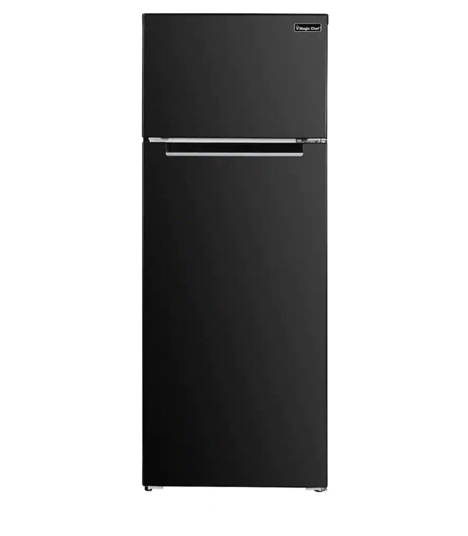 7.3 cu. ft. 2 Door Mini Fridge Freezer Apartment Size Refrigerator