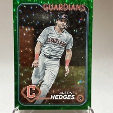 2024 TOPPS UPDATE AUSTIN HEDGES GREEN FOILBOARD 293/499