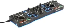 Hercules DJ DJControl Starlight | Pocket USB DJ Controller with Serato