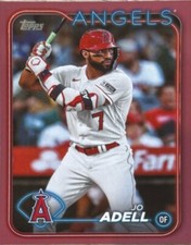 2024 Topps Base Set Series 11/50 #333 Jo Adell Mother’s Day Hot Pink