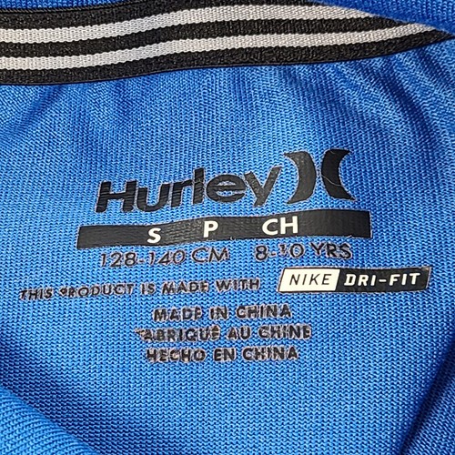 Hurley Sweater Boys Small Blue Outdoors Dri-Fit Long Sleeve Hoodie Kids Youth - Picture 6 of 12