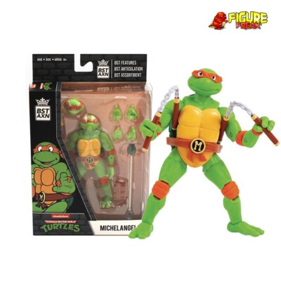 The Loyal Subjects BST AXN TMNT Wave 1 Michaelangelo 5'' Figure