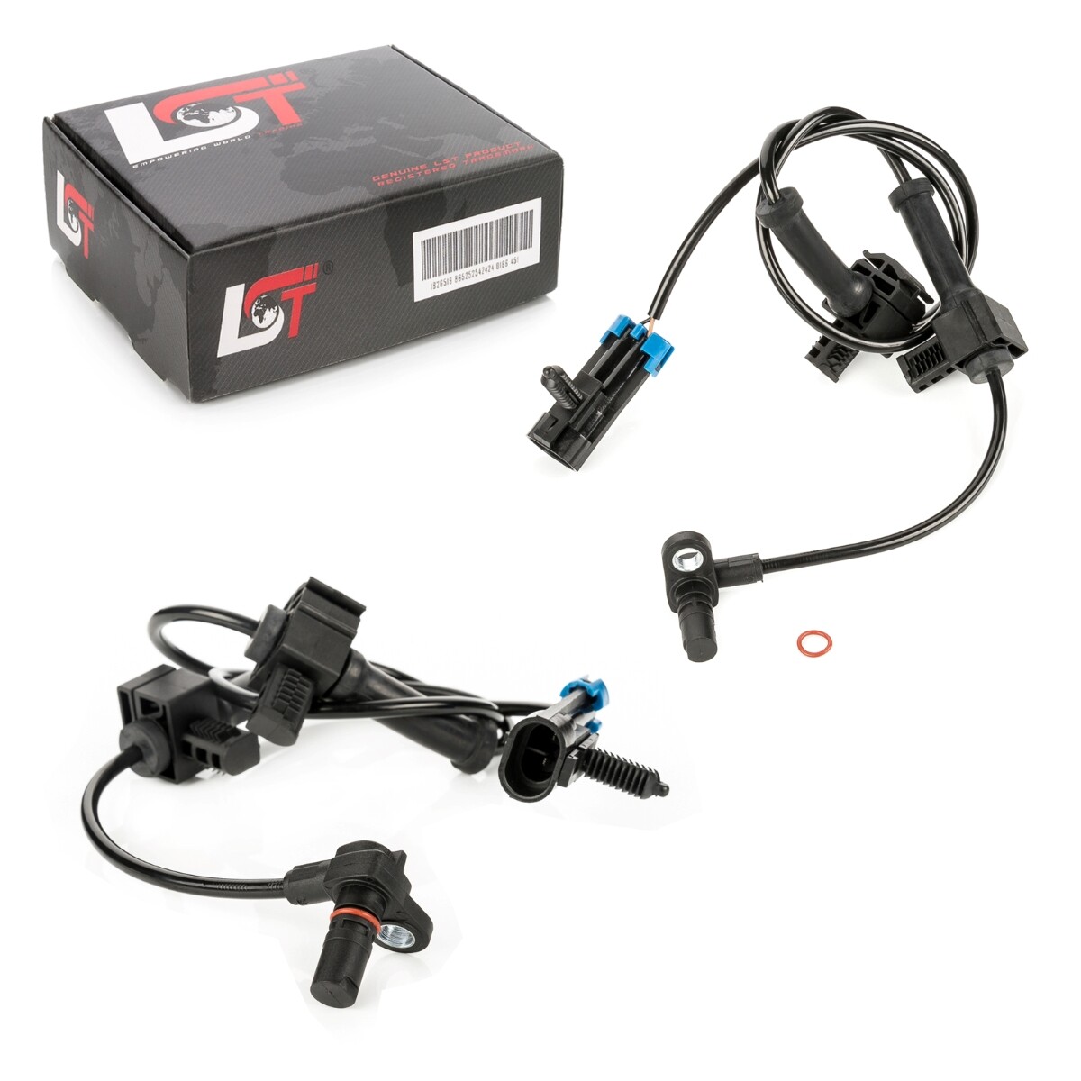2x ABS Sensor Wheel Speed Rear 20938121 for CHEVROLET SILVERADO 1500 2500 3500