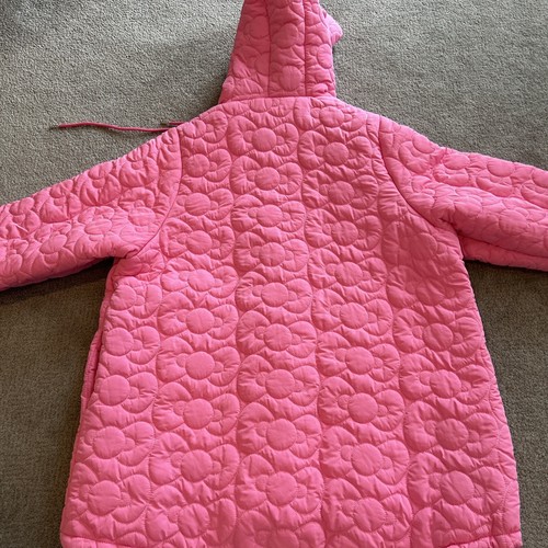 Hello Kitty & Friends Forever 21 Oversized Puffer Jacket Pink Women’s Size Small - Picture 4 of 16