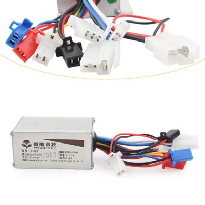 FIQARO Controleur Trottinette Electrique,Contrôleur De Mo Contrôleur de Frein Affichage 24V 250W