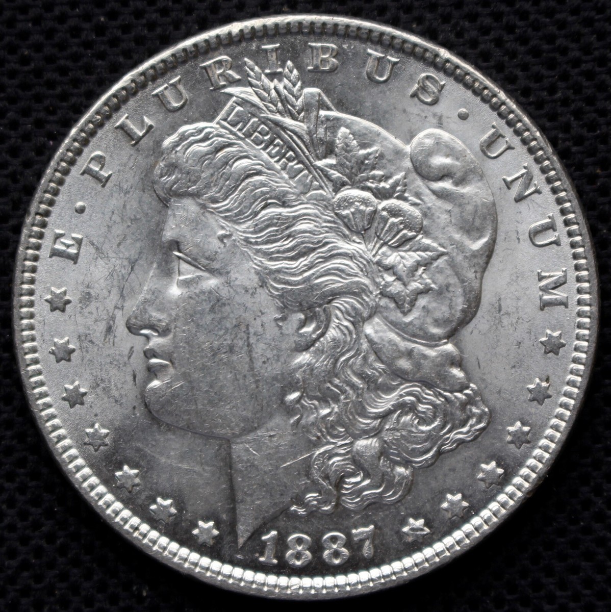 1887 USA $1 DOLLAR .900 SILVER - Morgan Dollar | eBay