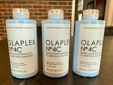 3 Pack OLAPLEX No. 4C Bond Maintenance Clarifying Shampoo  8.5 fl. oz. each NEW