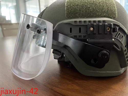 US Stock! Fast MICH Helmet Bulletproof Face Shield NIJ IIIA Ballistic Mask Visor - Picture 2 of 12