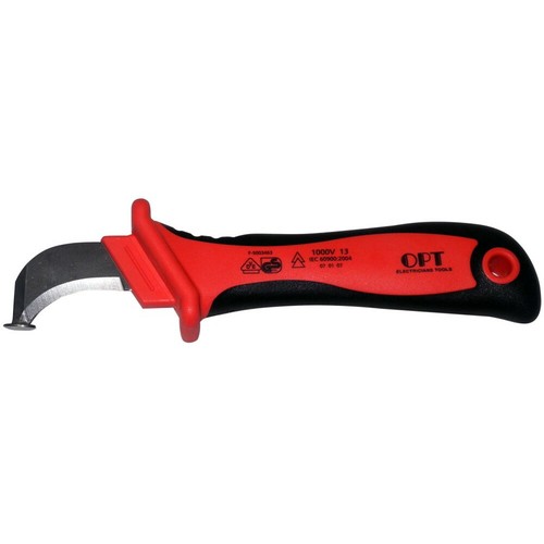 1000V VDE Cable Stripping Knife Insulated Electricians Wire Stripper Hook Blade - Picture 3 of 3