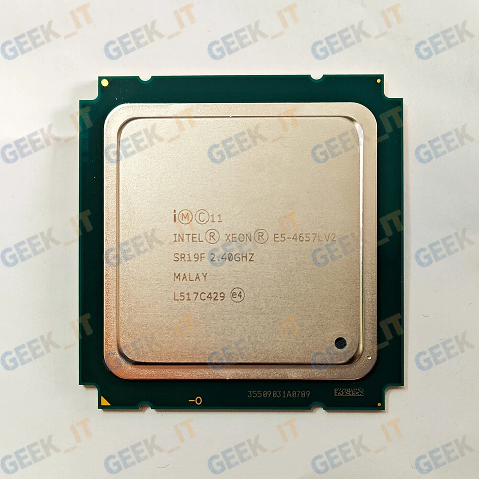 ✅Intel Xeon E5-4657Lv2 SR19F 2.4GHz 12C / 24T 30MB 115W LGA2011 CPU E5 4657L v2 - Image 2 of 3
