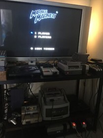 Marble Madness Nintendo NES  PAL B FRA
