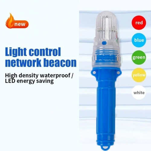 Floating LED Fishing Light Double Flash Lamp Net Flash Warning Light Outdoor