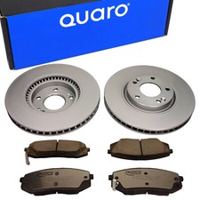 QUARO Bremsscheiben + Bremsbeläge Vorne für HYUNDAI i40 ix35 KIA Optima Soul II