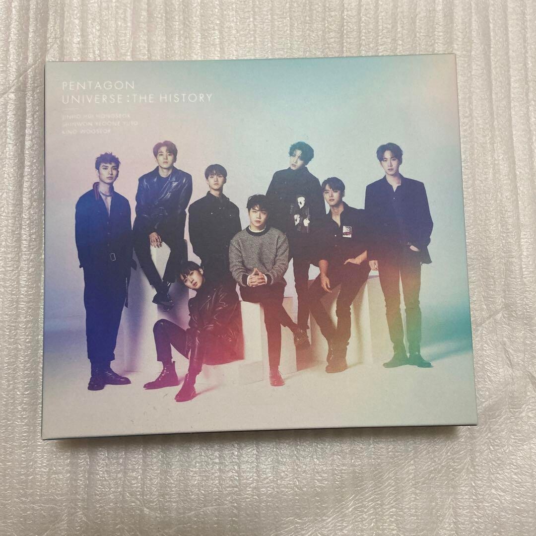 PENTAGON UNIVERSE THE HISTORY First Limited Edition Type B CD