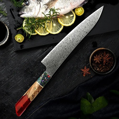 3 Piece Kitchen Knife Set (Red Handles) - Picture 5 of 7
