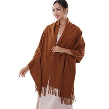 Winter Scarfs for Women Pashmina Shawls Wraps for Evening Dresses Caramel