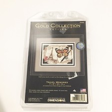 Dimensions Gold Petite Counted Cross Stitch Kit -Travel Memories 6996 Made In US