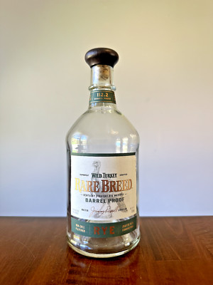 Wild Turkey Rare Breed Barrel Proof Kentucky Straight Rye Whiskey Whisky Bourbon