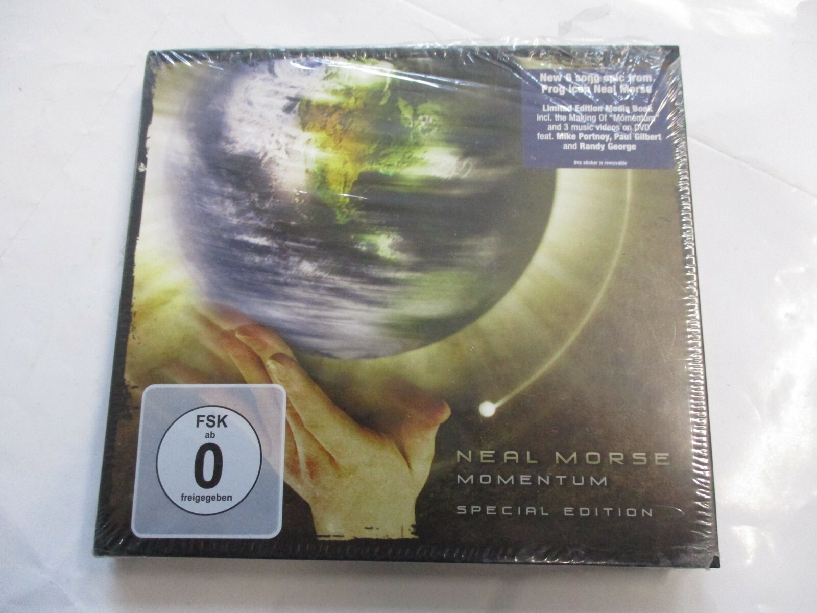 NEAL MORSE - MOMENTUM - CD+DVD SPECIAL EDITION NEW SEALED 2012