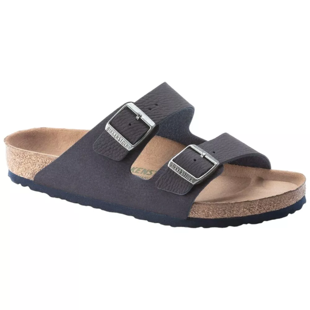 Pantoufles Homme Birkenstock Arizona Desert Poussi re Indigo Blue Vegan 1023150