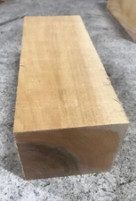 4” X 5” X 10” Birch Turning Wood Blank Vase Spindle Blank Sealed With Wax Qty 1