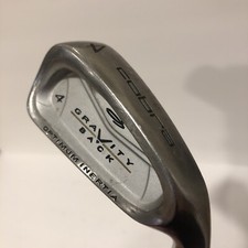 COBRA GRAVITY BACK 4 IRON RH STEEL STIFF FLEX SHAFT ORIGINAL GRIP