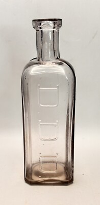 Antique D D D (Decatur D Dennis) Patent Medicine Bottle St Louis MO Ca 1915 Nice