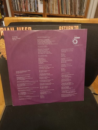 Uriah Heep – Return To Fantasy LP VG+ Warner– BS 28 USA 1975 - Picture 4 of 9