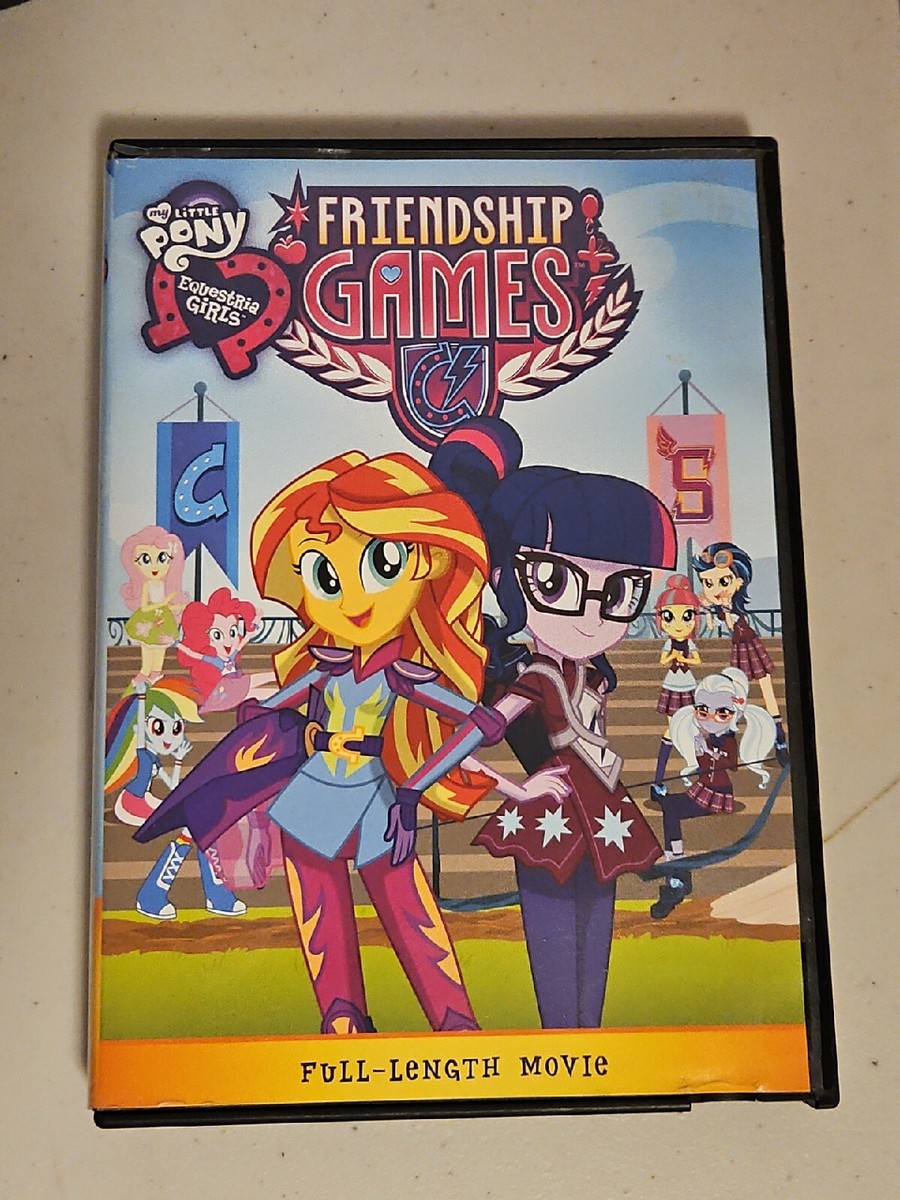 My Little Pony Equestria Girls Friendship Games (DVD, 2015