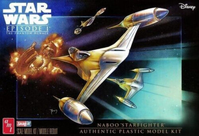 AMT1376 AMT _V 1/48 STAR WARS Naboo Starfighter