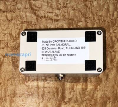 Crowther Audio HOT CAKE 3Knobs Over Drive Pedal Guitar Effects