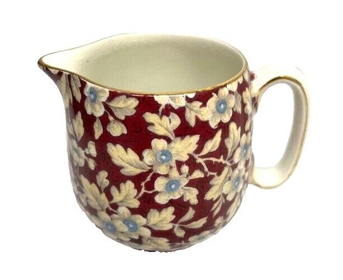 Lord Nelson Pottery Ironstone Red Roses Two Cup Individual Teapot