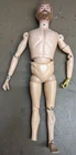 Vintage 1964 GI Joe Hasbro 12” Sea Adventurer Figure, Red Fuzz Hair, Broken Cond