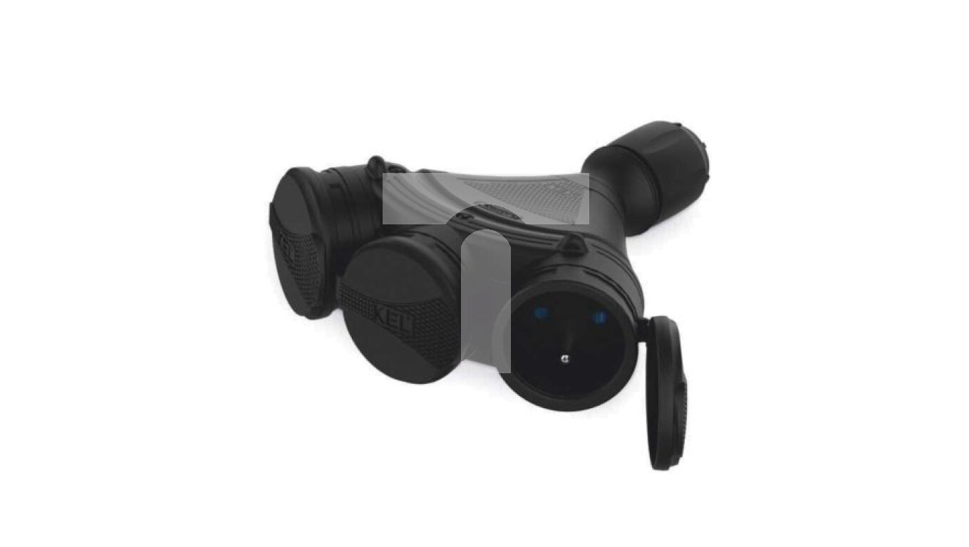 Splitter for extension cord 3-sockets 16A 250V IP54 black GN-X3 / 54 W-01 /T2UK