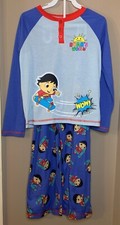 Boy  s Ryan's World Size M 8 - Blue 2 Piece Long Sleeve w/ Pants Pajama Set - EK