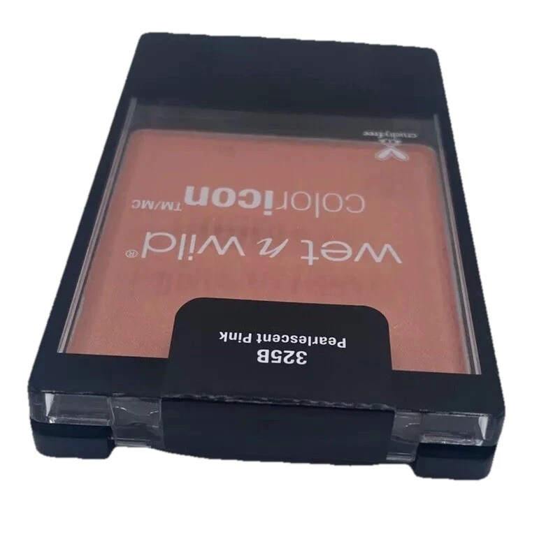 Wet n Wild Coloricon Blush 3325B Pearlescent Pink Sealed Face Makeup Cosmetic - Image 4 of 4