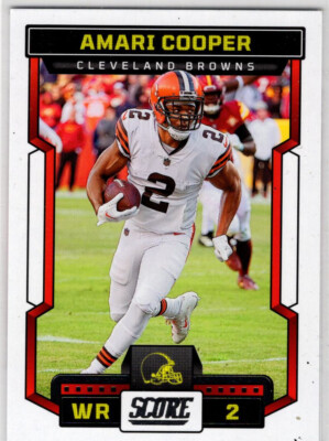 2023 Panini Score Football Amari Cooper No. 211 Cleveland Browns