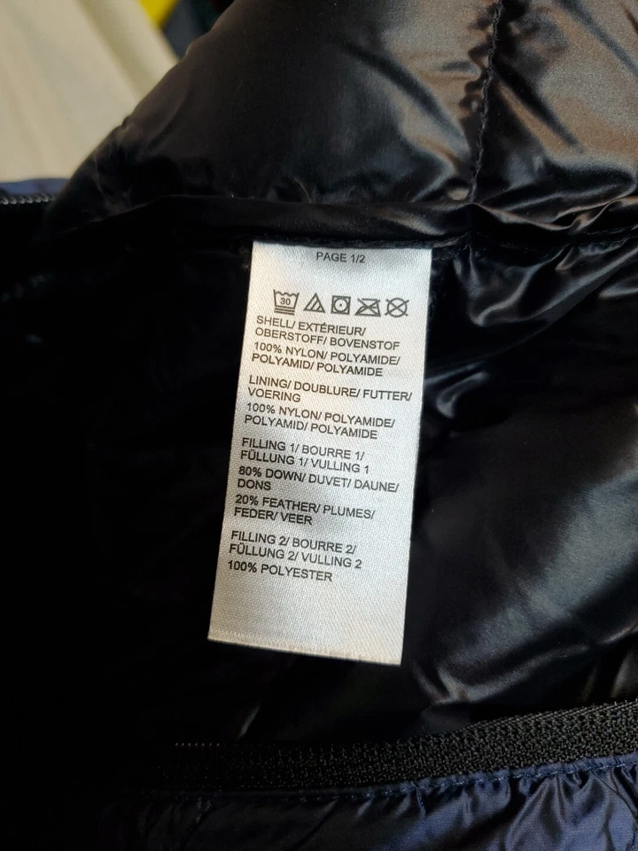 Gabardina larga de plumón Saks Fifth Avenue XL Foto 4 de 4