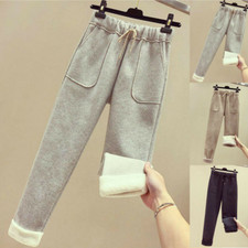 Winter Sherpa Fleece Lined Leggings Stretchy Thick Cashmere Leggings Plush Warm