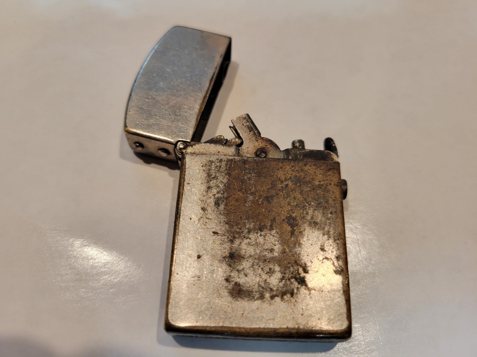 RARE KRAEMER PUSH BUTTON PATENT 1910 LIGHTER 