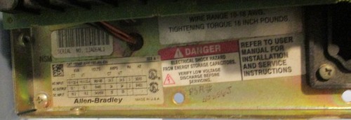 Allen Bradley 1336F-BRF150-AN-EN AC Drive IP00 English 15 HP - Picture 3 of 6