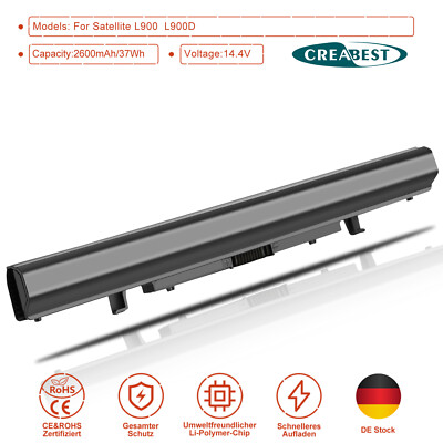 14.4V 2600mAh PABAS268 PABAS269 Akku Für Toshiba Satellite S900 S950 S955 L900