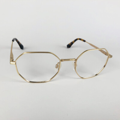 SPECSAVERS Brille OCTAGONAL GOLD Brillengestell MOD: LINSEED 33090184