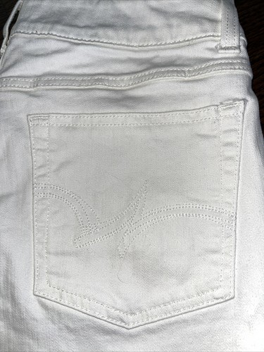 Wrangler Straight Leg Womens Denim Jeans 31 X 29 White - Picture 2 of 14