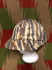 Vintage 80s Cabelas DU Ducks Unlimited Camo Hat Hunting Cap Sz L Thinsulate USA