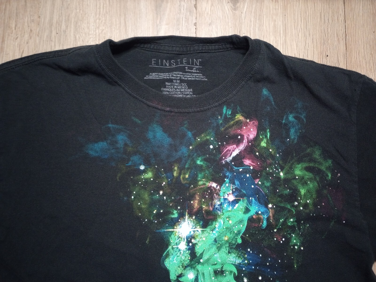 Vintage Albert Einstein Psychedelic Pipe Graphic … - image 4