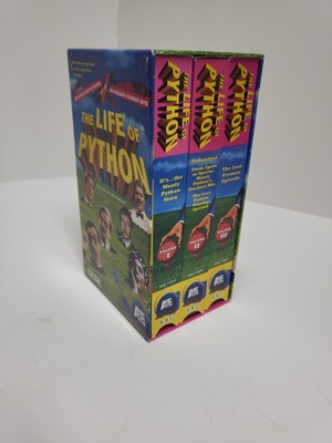 Monty Python: The Life of Python - Boxed Set VHS A&E BBC 2000 Three volumes
