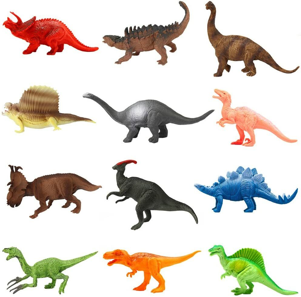 All in One Dino Outbreak Life Like Dinosaur Models Figures Set | eBay